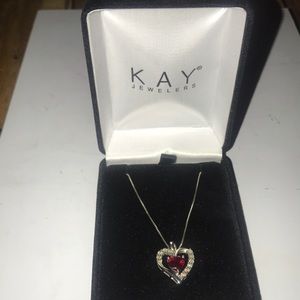 Kay ruby necklace